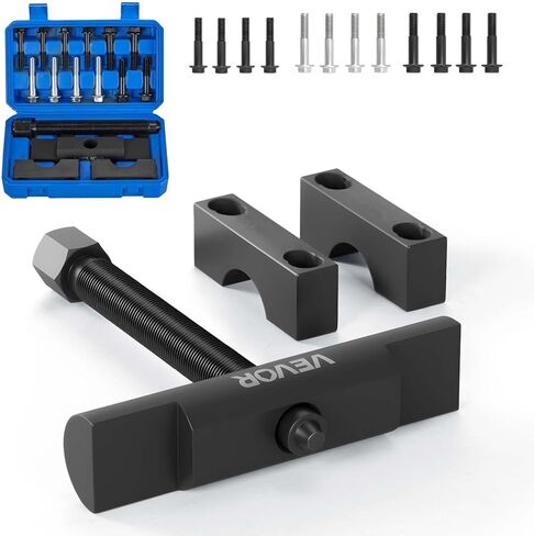 VEVOR Yoke Puller، مصنوع لشاحنات ومعدات النقل من الفئة 6-8، مجموعة أدوات إزالة النير شديدة التحمل، مجموعة أدوات سحب نير السيارات المتوافقة مع Kenworth، Peterbilt، Freightliner، Mack، فولفو in Kuwait