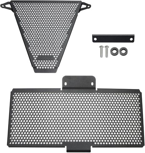 Areyourshop Radiator Guard Protector Radiator Cover Black fit for DUCATI Streetfighter V2 2022-2023 in Saudi Arabia