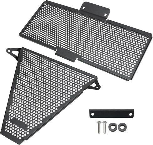 Areyourshop Radiator Guard Protector Radiator Cover Black fit for DUCATI Streetfighter V2 2022-2023 in Saudi Arabia