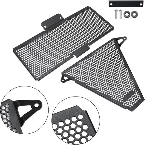 Areyourshop Radiator Guard Protector Radiator Cover Black fit for DUCATI Streetfighter V2 2022-2023 in Saudi Arabia