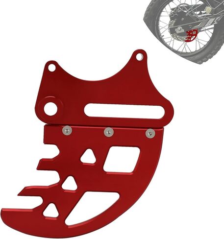 Rear Brake Disc Guard for Hawk 250,6061 Aluminum CNC Dirt Bike Brake Rotor Cover Protector for Hawk 250cc -Black in Saudi Arabia
