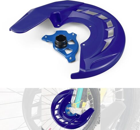 NICECNC غطاء حماية درع الفرامل الدوار 7800906110030 متوافق مع KTM 125-530SX/SX-F/XC/XC-F 2003-2014 125-530EXC/EXC-F 2003-2015 انظر الملاءمة، برتقالي أسود in Kuwait