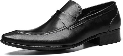 Santimon Mens Loafers Dress Casual Slip-On Tassel Loafer Fashion Tuxedo Wedding Moccasin Genuine Leather Formal Business Penny Loafers Comfortable Shoes for Men in Saudi Arabia