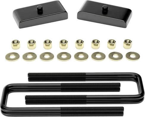 Richeer 2.5" Front Leveling Lift Kit Compatible with 2007-2026 Silverado 1500 2WD/4WD, Leveling Lift Kit for 2007-2026 Sierra 1500 2WD/4WD Forged Front Strut Spacers Raise Front of Vehicle by 2.5" in Kuwait