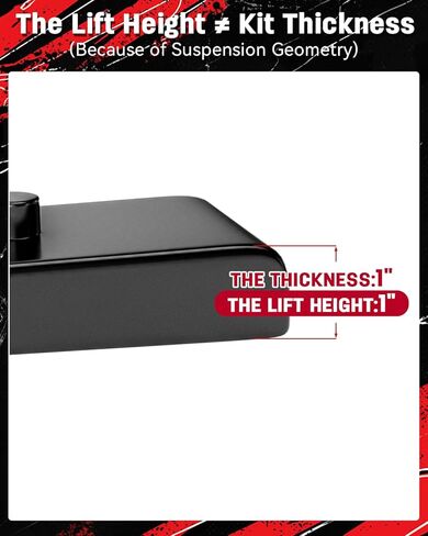 Richeer 2.5" Front Leveling Lift Kit Compatible with 2007-2026 Silverado 1500 2WD/4WD, Leveling Lift Kit for 2007-2026 Sierra 1500 2WD/4WD Forged Front Strut Spacers Raise Front of Vehicle by 2.5" in Kuwait