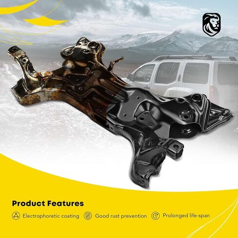 YHTAUTO استبدال الإطار الفرعي للإطار الأمامي لشركة Hyundai Elantra 2011-2016، Elantra GT 2013-2017 Veloster 2012-2015، عضو متقاطع للتعليق 624003X000، 624003Y000، 624003X200 in Kuwait