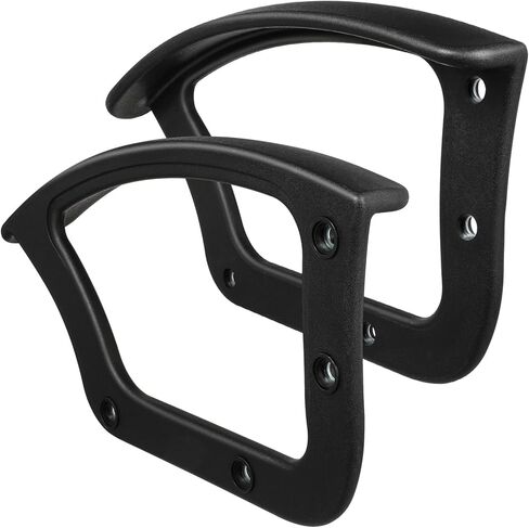 Office Chair Armrest Replacement Set 2Pcs Gaming Chair Armrest Fixing Rings Repair Parts Compatible with and in Saudi Arabia