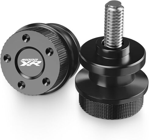6MM R7 Motorcycle Swingarm Spools Sliders, M6 Aluminum CNC Swing Arm Sliders Stand Screw Compatible With Yamaha YZF-R7 R7 YZFR7 2021-2024 (Black) in Saudi Arabia