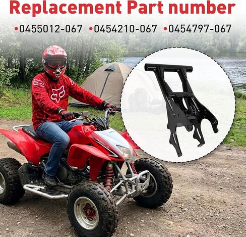 0455012-067 ذراع متأرجح فولاذي أسود متوافق مع Polaris Sportsman 90/110 Outlaw 90/110 استبدال 0454797-067 0454210-067 in Kuwait