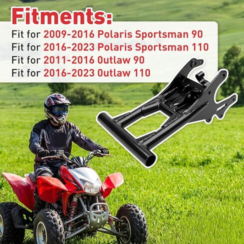 0455012-067 ذراع متأرجح فولاذي أسود متوافق مع Polaris Sportsman 90/110 Outlaw 90/110 استبدال 0454797-067 0454210-067 in Kuwait