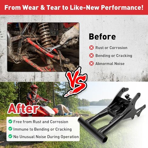 0455012-067 ذراع متأرجح فولاذي أسود متوافق مع Polaris Sportsman 90/110 Outlaw 90/110 استبدال 0454797-067 0454210-067 in Kuwait