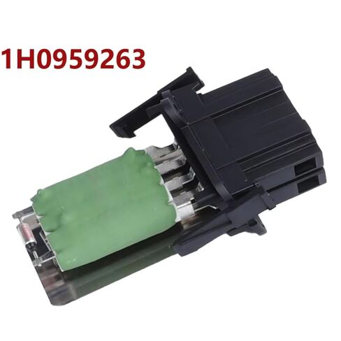 متوافق مع VW for Golf for MK for IV 1998 1999 2000 2001 2002 سخان منفاخ مقاوم مروحة المحرك 1H0959263 مقاوم محرك سخان منفاخ in Kuwait