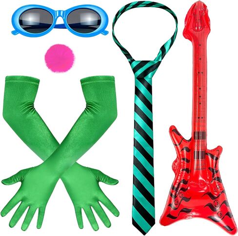Green Costume Accessories Book Character Costume Accessory Set for Women Adult Cosplay Halloween Party in Saudi Arabia
