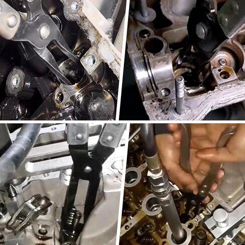Valve Seal Removal Tool Automotive Long Valve Stem Seal Remover and Installer Universal Valve Seal Pliers Car Accessories for Motorcycle, Car, SUV, Small Engine Vehicle, 27cm Length in Saudi Arabia