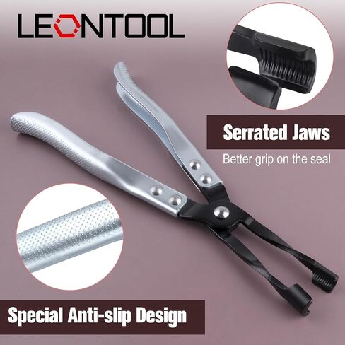 Valve Seal Removal Tool Automotive Long Valve Stem Seal Remover and Installer Universal Valve Seal Pliers Car Accessories for Motorcycle, Car, SUV, Small Engine Vehicle, 27cm Length in Saudi Arabia