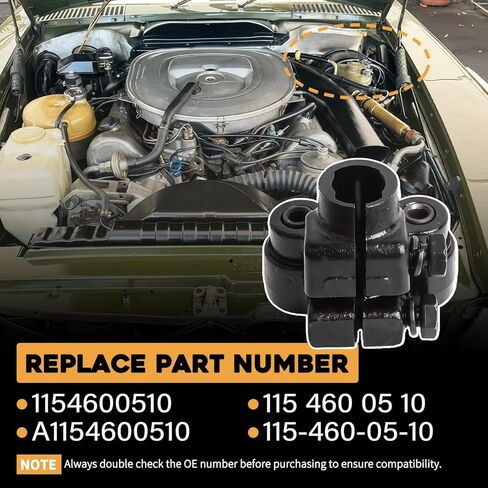 اقتران التوجيه MTC مناسب لمرسيدس R107 W108 W109 230 380 450 560 SL 1971-1989 يستبدل 1154600510 115-460-05-10 115 460 05 10 in Kuwait