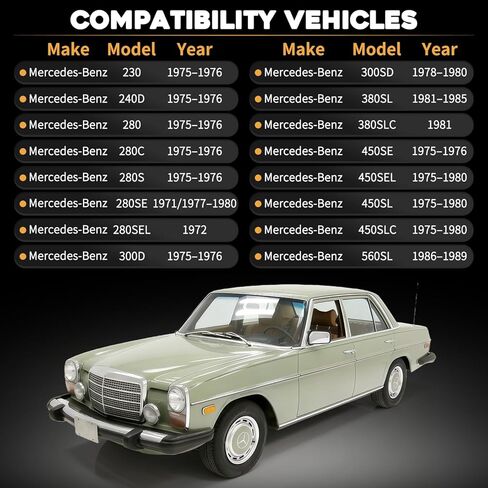اقتران التوجيه MTC مناسب لمرسيدس R107 W108 W109 230 380 450 560 SL 1971-1989 يستبدل 1154600510 115-460-05-10 115 460 05 10 in Kuwait