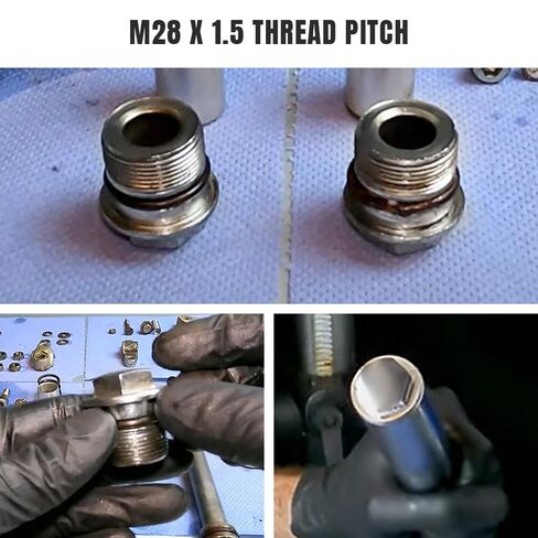 2 قطعة كروم 35 مللي متر شوكة أنبوب البراغي يناسب CB450 CB500T CB550 CB750 CR250 MT250 XL250 XL350c OEM #90123-300-000 in Kuwait