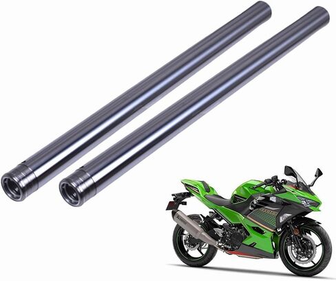 2x Front Brake Suspension Fork Inner Tubes Pipes Compatible with Kawasaki Ninja400 2018-2022 fits 44013-0324 Inside Diameter 41mm in Saudi Arabia
