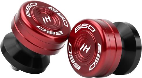 M8 Motorcycle Swingarm Spools For Daytona 660 2024-2025 CNC Aluminum Paddock Stand Sliders for Rear Swingarm Protection (See details below) daytona 660 Accessories (Red) in Saudi Arabia