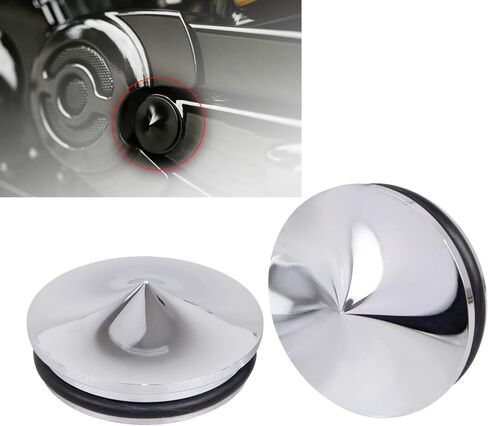 Chrome Swingarm Pivot Bolts Cover for Harley V-ROD VRSCAW VRSCF VRSCR VRSCD VRSCDX 2006-2017 in Saudi Arabia