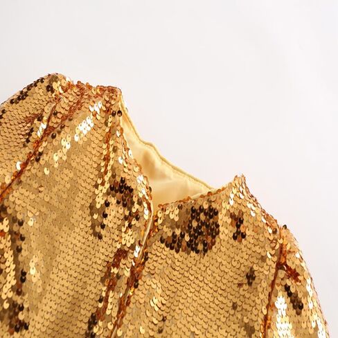 Girls Shiny Sequins Bolero Jacket Shrug Cape One Button Cardigan Sweater Dress Cover Up Coat in Saudi Arabia