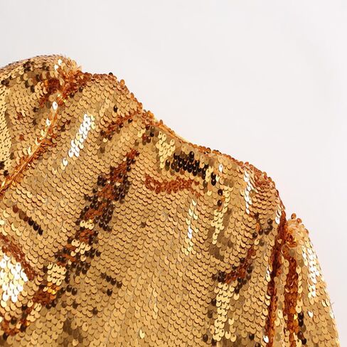 Girls Shiny Sequins Bolero Jacket Shrug Cape One Button Cardigan Sweater Dress Cover Up Coat in Saudi Arabia