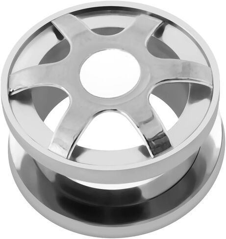 Wheel Car Surgical Steel Flesh Tunnel Gauge Ear Piercing Body Jewelry in Saudi Arabia