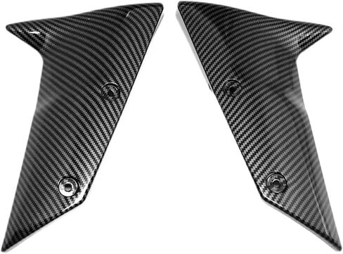 الجانب الأمامي لوحة صغيرة هدية تناسب كاواساكي ZX10R 2004-2007 هيدرو انخفض ألياف الكربون نمط النهاية in Kuwait