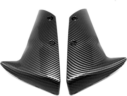 الجانب الأمامي لوحة صغيرة هدية تناسب كاواساكي ZX10R 2004-2007 هيدرو انخفض ألياف الكربون نمط النهاية in Kuwait