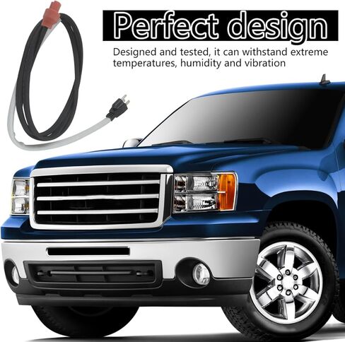 سلك سخان كتلة المحرك 84303149 19301659 مناسب لمحرك الديزل Chevy GMC 2500 3500 2001-2018 6.6 L Duramax in Saudi Arabia