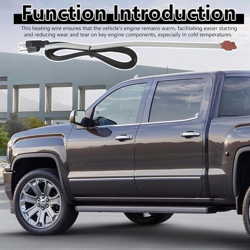 سلك سخان كتلة المحرك 84303149 19301659 مناسب لمحرك الديزل Chevy GMC 2500 3500 2001-2018 6.6 L Duramax in Saudi Arabia