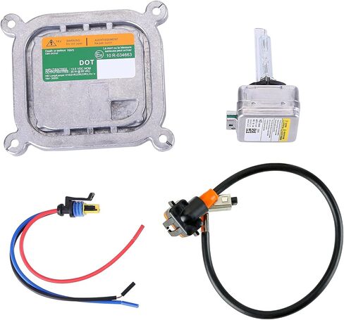 Xenon HID Headlight Ballast Control Unit with Igniter & D3S Bulb Compatible with Flex Explorer 10-19 Mustang 8A5Z-13C170-A DL3Z-13C170-A 7L7Z-13N021-A Headlight Ballast Control Unit Module in Saudi Arabia