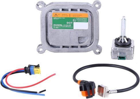 Xenon HID Headlight Ballast Control Unit with Igniter & D3S Bulb Compatible with Flex Explorer 10-19 Mustang 8A5Z-13C170-A DL3Z-13C170-A 7L7Z-13N021-A Headlight Ballast Control Unit Module in Saudi Arabia