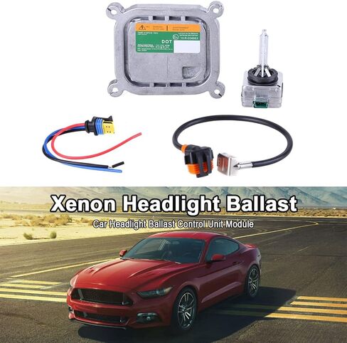 Xenon HID Headlight Ballast Control Unit with Igniter & D3S Bulb Compatible with Flex Explorer 10-19 Mustang 8A5Z-13C170-A DL3Z-13C170-A 7L7Z-13N021-A Headlight Ballast Control Unit Module in Saudi Arabia