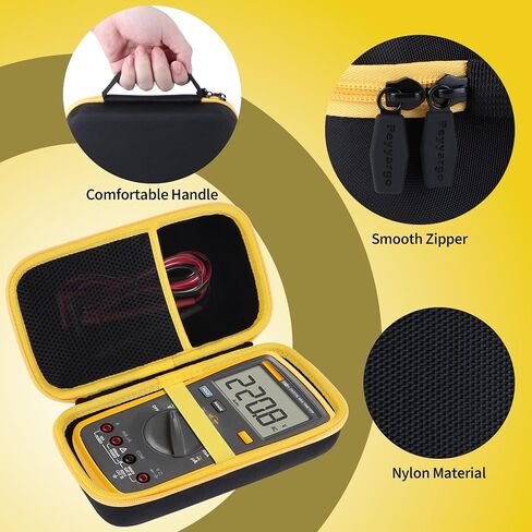 حقيبة تخزين متوافقة مع Fluke 15B+ / 17B+ Digital Multimeter in Kuwait