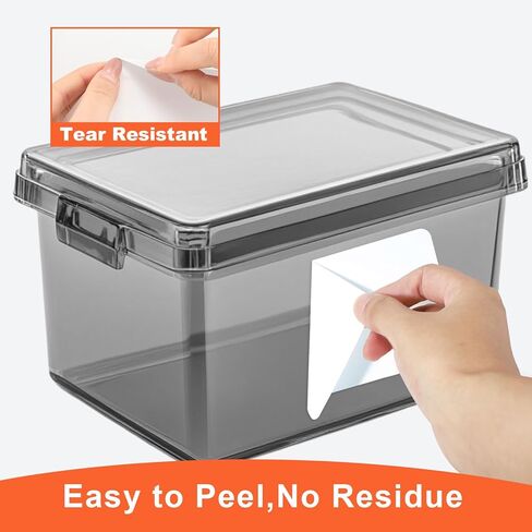 WSICSE 160 Pcs Labels for Storage Bins, 4x6 Inch Large Removable Labels for Strong Adhesive Tear Resistant No Residue Blank Labels for Organizing Home Office School Warehouse in Saudi Arabia