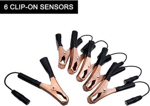 Chassis Ears Electronic Stethoscope Diagnostic Kit, 6 Channel Car Engine Noise Finder Sound Detector Tester Tool Set with Headphones, Electronic Ears Automotive in Saudi Arabia
