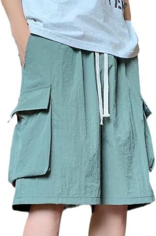 Cargo Shorts for Mens Baggy Jorts Y2k Jorts Cargo Shorts Men Hiking Shorts Casual Streetwear Cargo Jorts with Pockets in Saudi Arabia