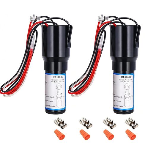 مجموعة مكثفات ضاغط 3 في 1 من Wadoy RCO410 للثلاجات والمجمدات 1/4-1/3 H.P. 115 فولت تيار متردد in Saudi Arabia