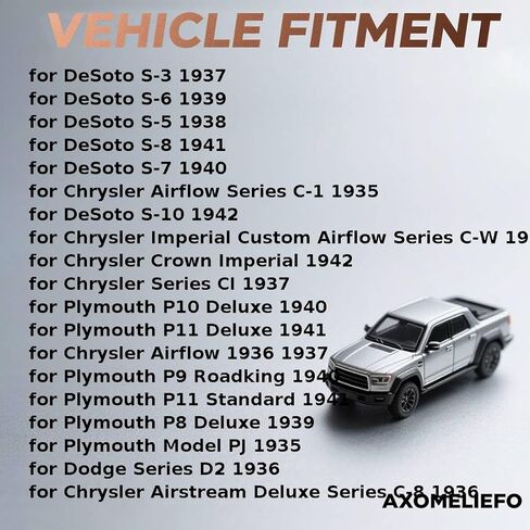 طقم أسطوانة عجلة الفرامل الأمامية لكرايسلر تدفق الهواء CU C-1 Airstream Deluxe Series C-8 CZ 1934 1935 1936 1937 استبدال 1311039، 1311031 قطعة واحدة in Kuwait