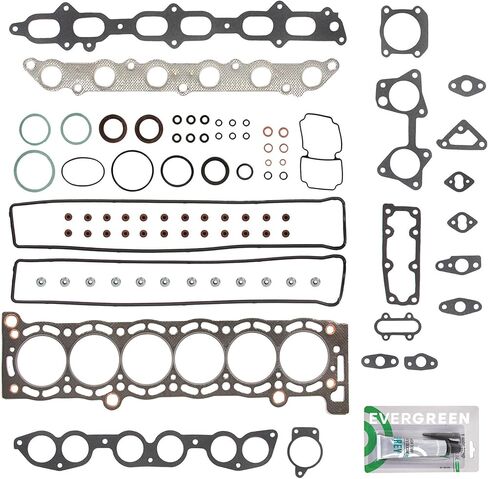 Evergreen SA-5494168321-3 مجموعة حشية كاملة محامل حلقات تناسب 89-92 تويوتا كريسيدا سوبرا 3.0 DOHC 7MGE in Kuwait