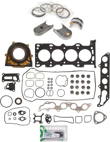 Evergreen SA-5494197581-2 مجموعة حشية كاملة محامل حلقات متوافقة مع/لـ 04/05/2004-2006 Ford Focus 2.0L DOHC in Saudi Arabia