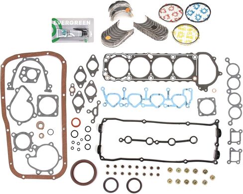 Evergreen SA-9761228155-6 مجموعة حشية كاملة محامل حلقات متوافقة مع/لـ 95-99 Nissan 240SX KA24DE in Kuwait
