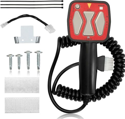Handheld Snowplow Controller Compatible with Western 56462 Fisher 9400 SAM 1306902 Straight Blade 6 Pin Plug Replacement Switch for Snowplow Trucks Driveway Snow Removal Winter Clearing in Saudi Arabia