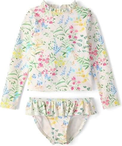 Gymboree Girls and Toddler 2-Piece Rashguard Swimset in Saudi Arabia