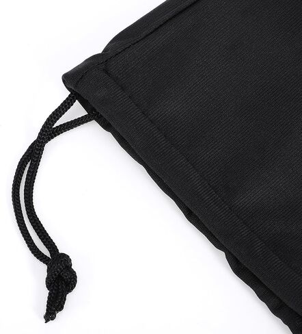 2 Pack Helmet Bags Welding Motorcycle Hood Bag with Drawstring Locking Folding Large Storage Helmet Cover Lightweight Helmets Protection Storage Bag for Bicycle Bike Riding Travel Racing(Black, Grey) in Saudi Arabia