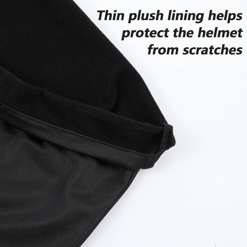 Hockey Helmet Bag Welding Motorcycle Hood Bag With Drawstring Locking Protection Storage Bag Large Capacity, Lightweight, Drawstring Locking For Motorcycle Welding Hockey Football Bike Helmets (Black) in Saudi Arabia