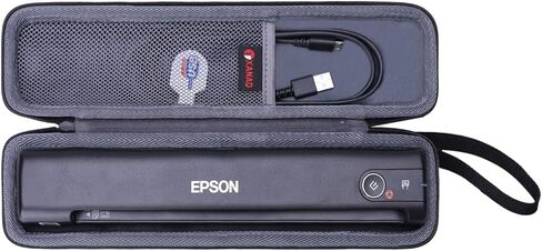 XANAD Hard Case for Epson Workforce ES-50 / ES-55R / ES-60W / ES-65WR / DS-30 / DS-70 / DS-80W Document Scanner (Case Only) in Kuwait