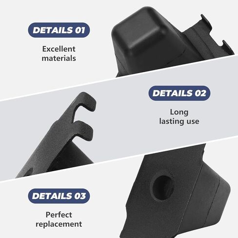 48306-04010 Rear Bump Stops, Axle Jounce Bumpers Compatible with 1997-2001 Tacoma, 2000-2006 Tundra replaces 4830604010 B04010A48306A-1 in Saudi Arabia